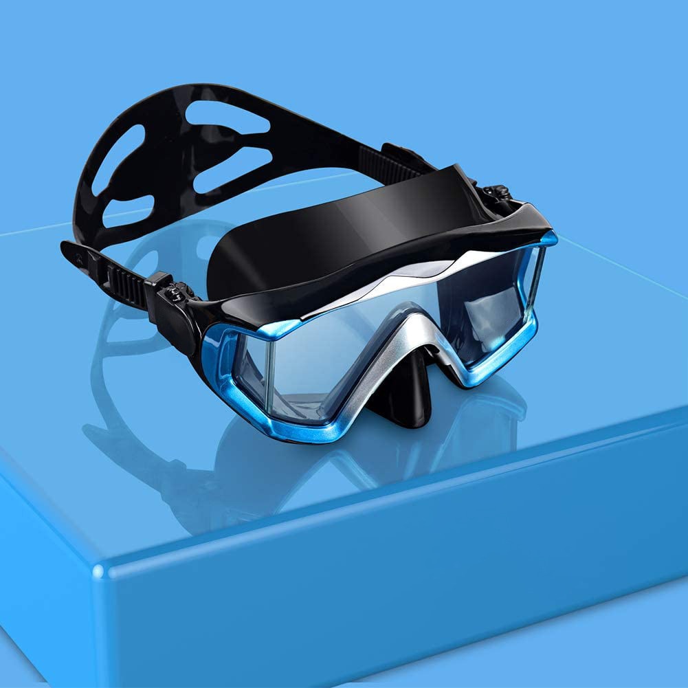Snorkel Diving Goggles No Fogging Scuba Diving Goggles Adult Youth Panoramic Swim Goggles With Nose Cover For Diving Snorkeling