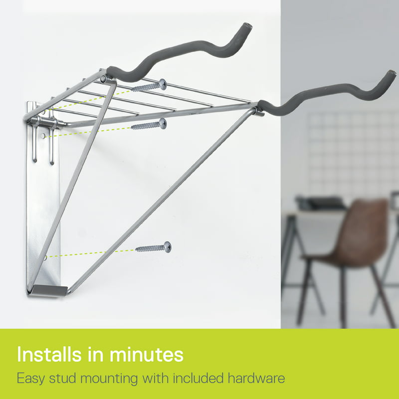 Bike Rack Garage - Foldable Bicycle Wall Mount Bike phone holder Fahrradständer auto Phone holder for car 자전거프론트랙