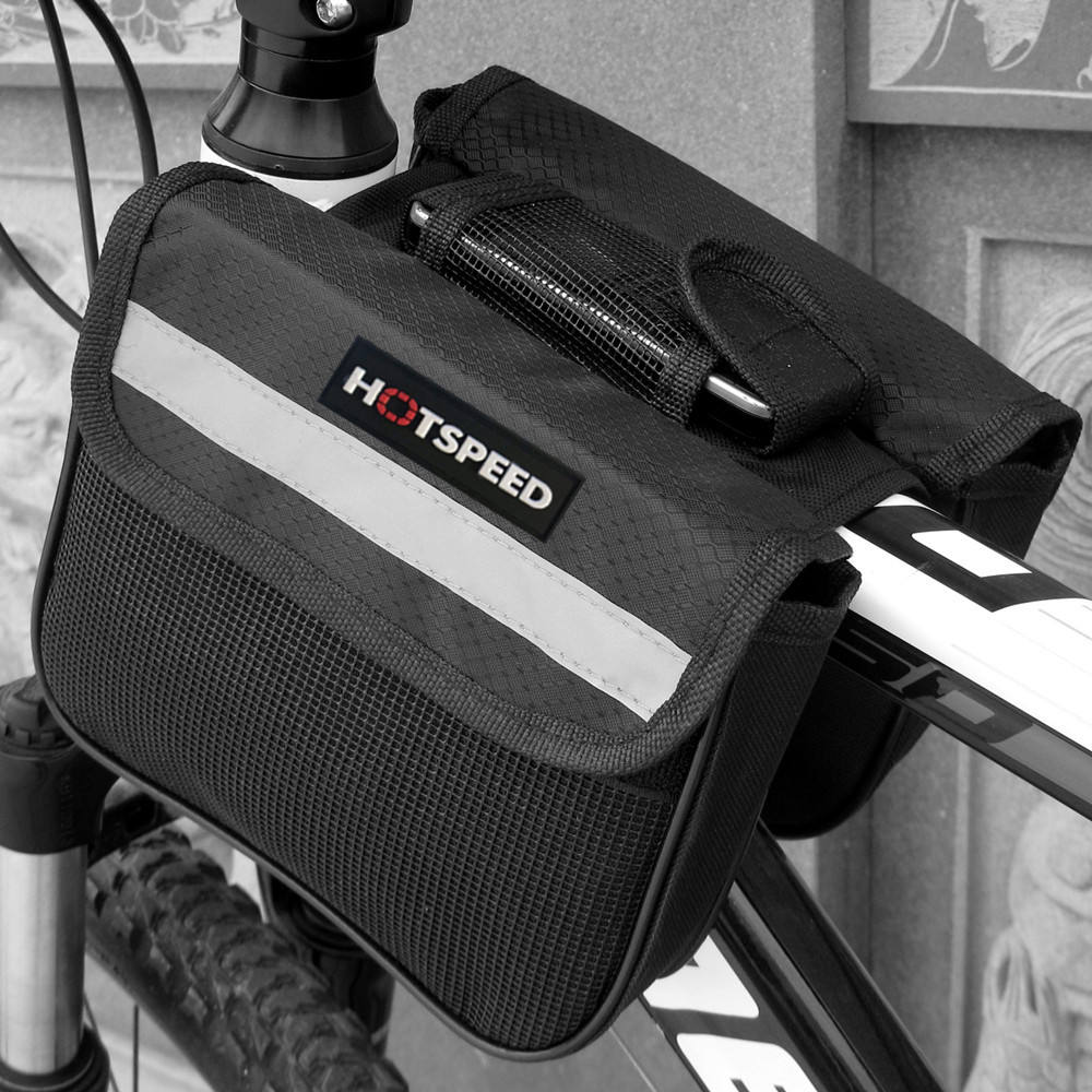 Outdoor Sports Bicycle Riding Bags Mountain Bike Saddlebags Cycling Front Beam Bags