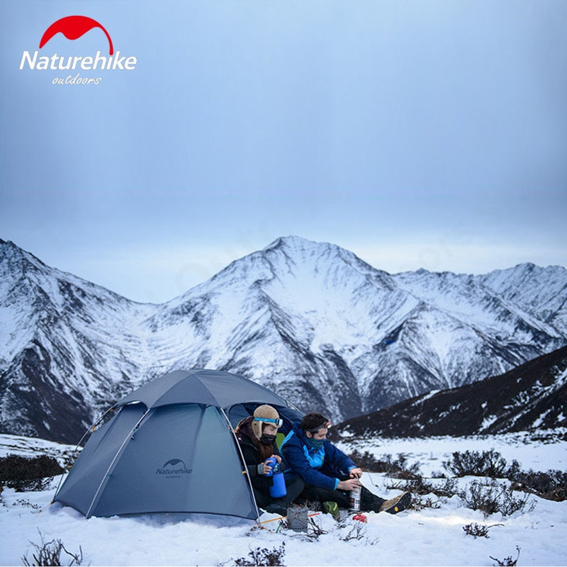 Naturehike Cloud Peak 2 People Tent  Ultralight Camping Tent Travel Outdoor Backpacking Hiking 4 Seasons Waterproof U Entrance