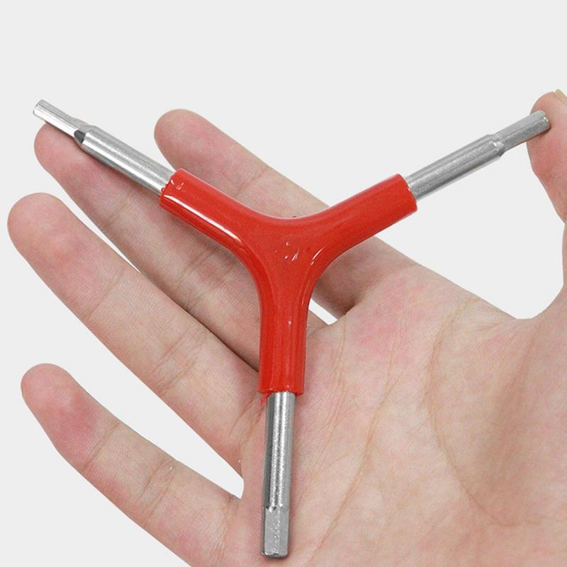 Universal Bicycle Repair Wrench Y-Shaped Hex Wrench 3 Way 4/5/6mm Spanner MTB Road Bike Hexagon Repair Tool Cycling Accessories