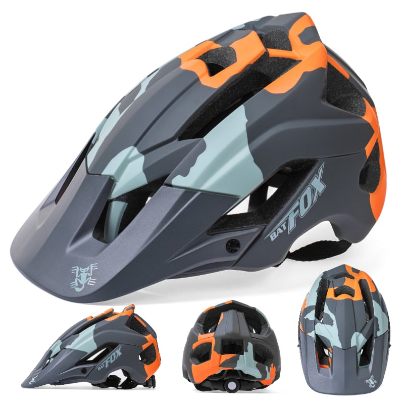BATFOX mtb bike helmet cycling 2023 bicycle helmets for men women Integrally-molded Mountain Road Cycling helmet casco bicicleta