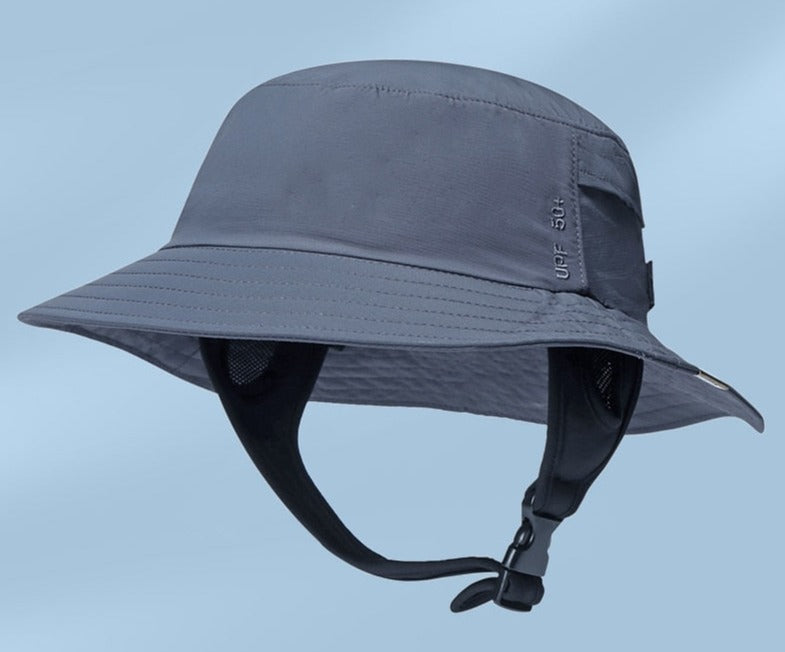 UPF50+ Summer hat seaside beach sunscreen surfing hat big brim shade breathable basin hat fashion holiday big-brimmed cool hat