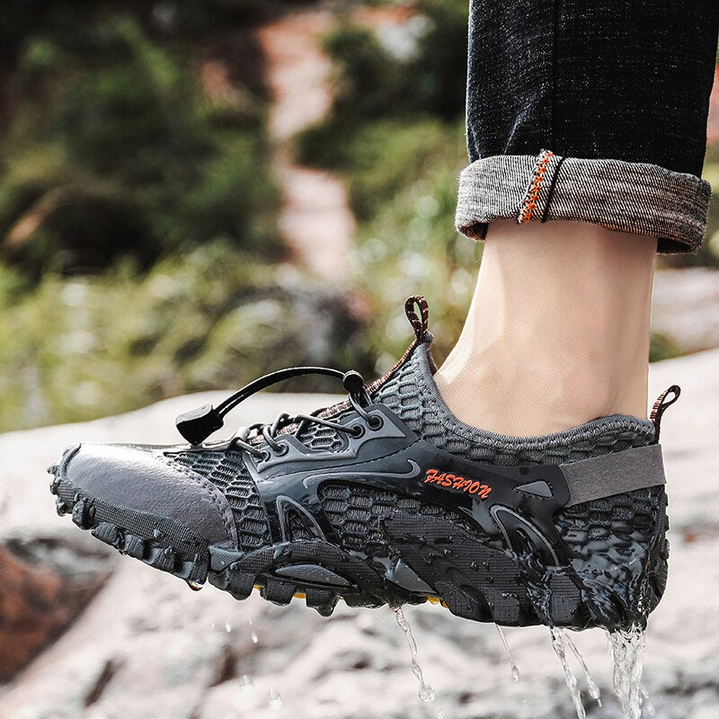 Summer Hiking Boots Man 2023 Hiking Shoes Women Breathable Trekking Sneakers Men Comfortable Water Shoes Man Free Shipping