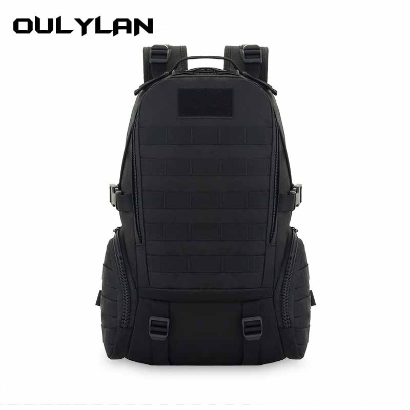 Oulylan Outdoor Hiking Mountaineering Big Bag Camo Camping Tactical Bag Large Capacity Multifunctional Sports Travel Backpack