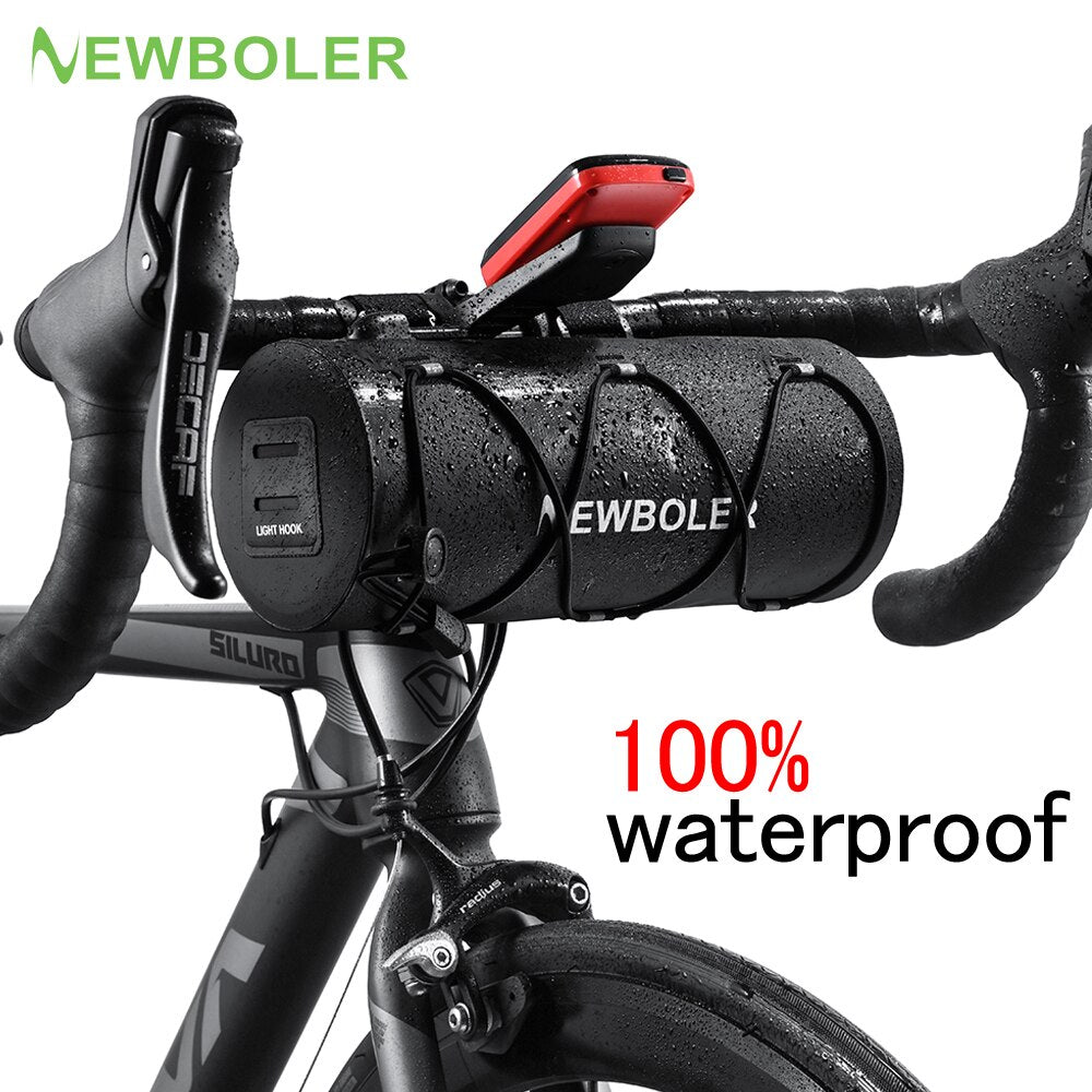 NEWBOLER Bag Bicycle Bags Waterproof Frame Pannier Bag Multifunction Portable Shoulder Waterproof Bag Bike Accessorie