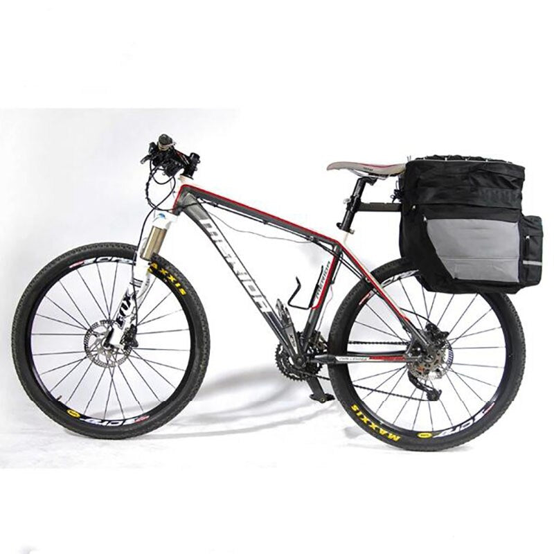 Bike Rear Rack Trunk Bag 68L 600D Polyester Cycling Pannier Handbag Summer MTB waterproof bicycle bags Bycicle accessories