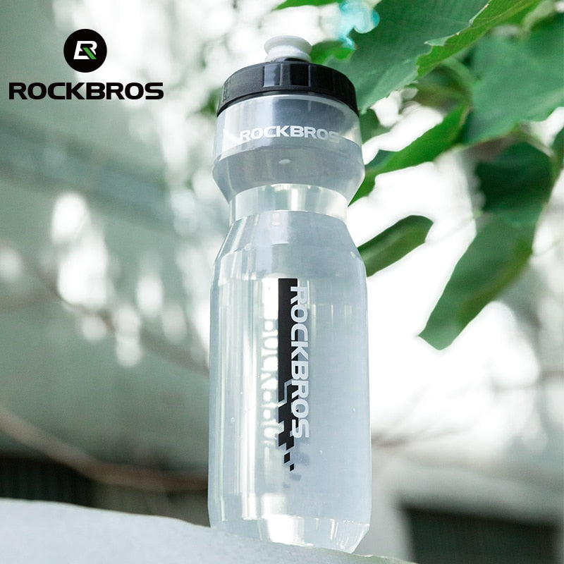 ROCKBROS Cycling Water Bottle 600-750ml MTB Road Bike Water Bottle Holder Squeeze Mug Running Climbing Sports Kettle Bicycle Cup