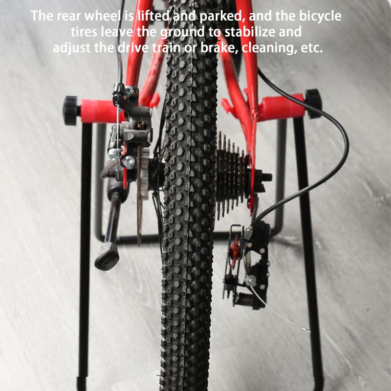 Mountain Road Bike Triangle Vertical Foldable Stand Bike Accessories Support For Adjusting Cleaning Repairing Bicycle Stand