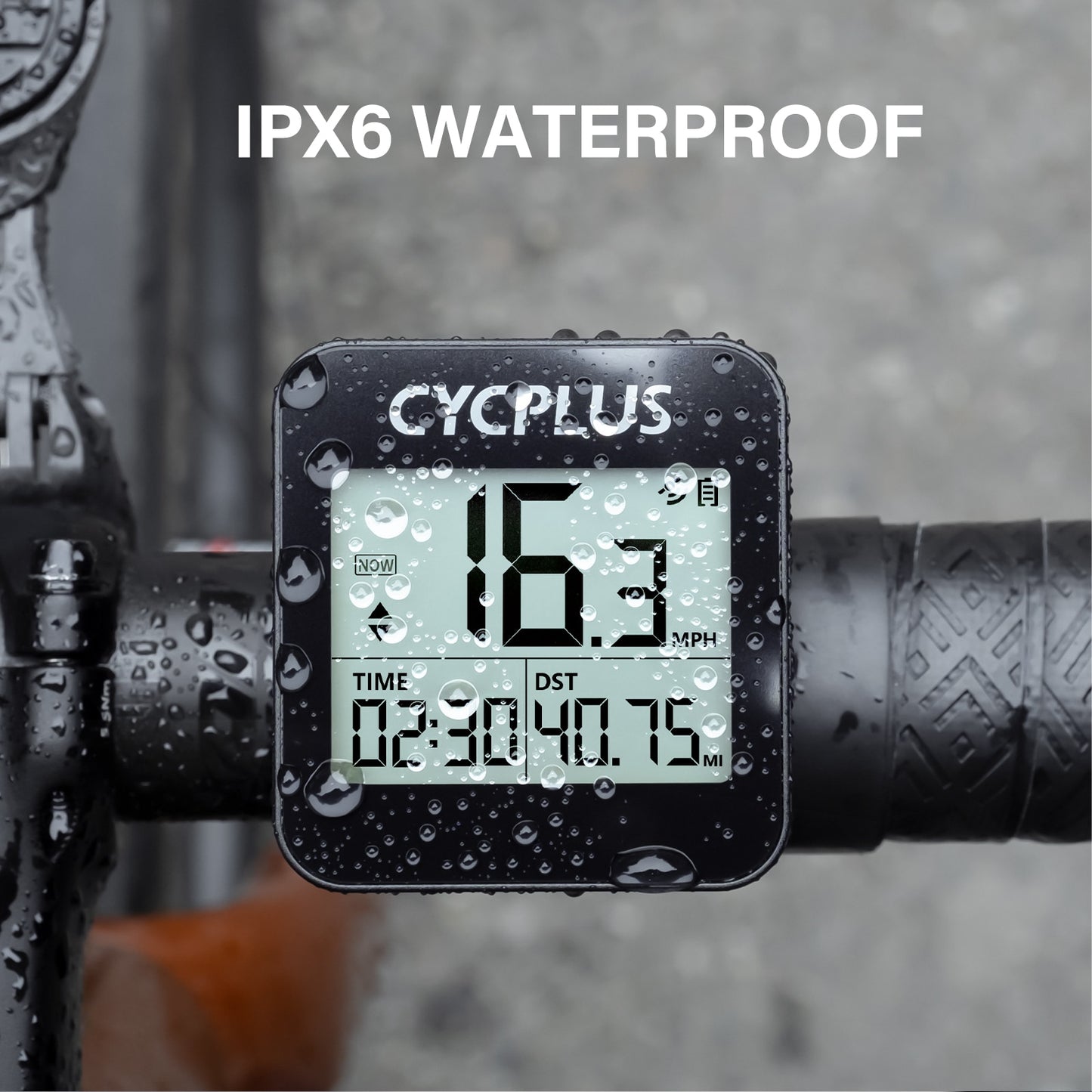 CYCPLUS Wireless Stopwatch GPS Bike Computer Waterproof IPX6 Cycling Odometer Bicycle Accessories