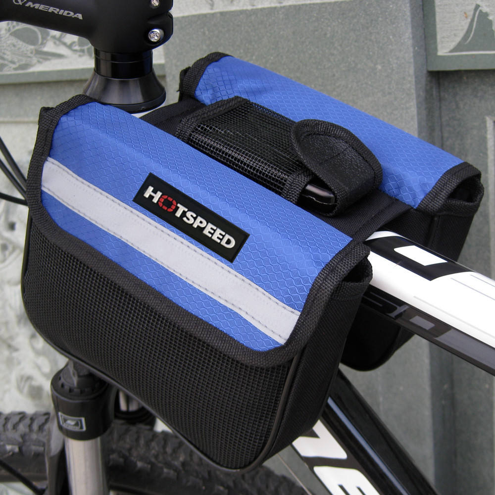 Outdoor Sports Bicycle Riding Bags Mountain Bike Saddlebags Cycling Front Beam Bags