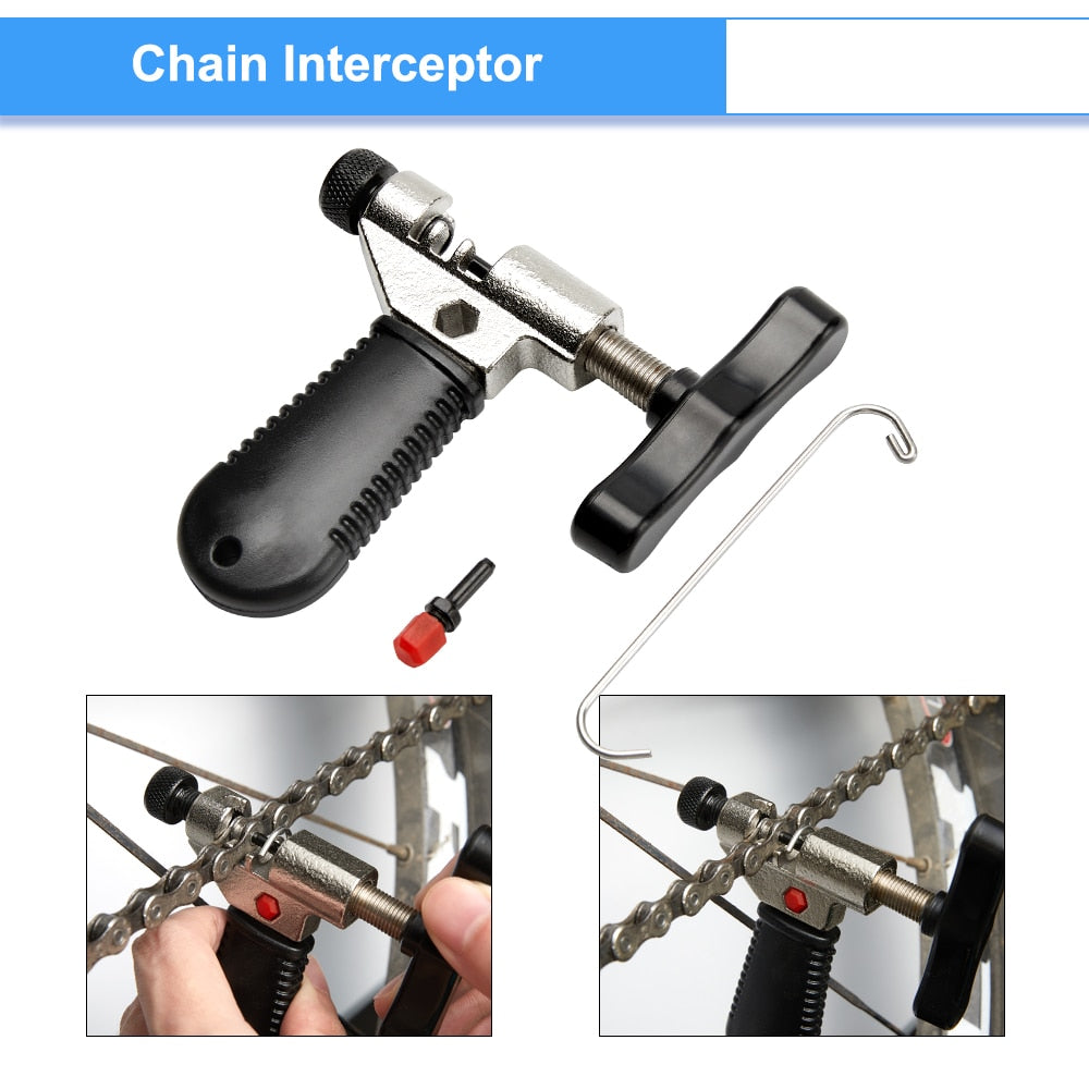 Bike Chain Removal Tool, Bike Chain Opener Pliers Chain Cutter Connector Wear Indicator Tool, Chain Cutting Standing Accessories