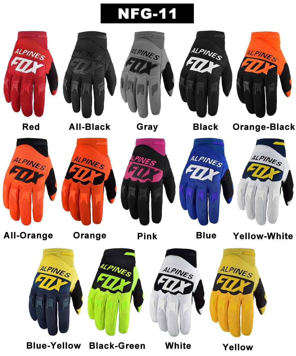 ALPINES Fox Adult Motocross Gloves Race Dirtpaw Bike Gloves BMX ATV Enduro Racing Off-Road Mountain Bicycle Cycling Guantes