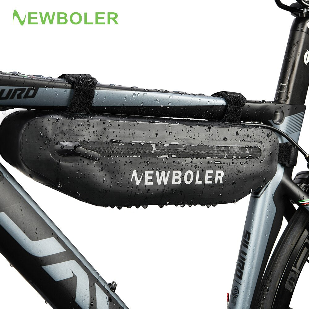 NEWBOLER Bicycle Bags Cycling Top Tube Front Frame Bag Waterproof MTB Road Triangle Pannier Dirtresistant Bike Accessories Bags