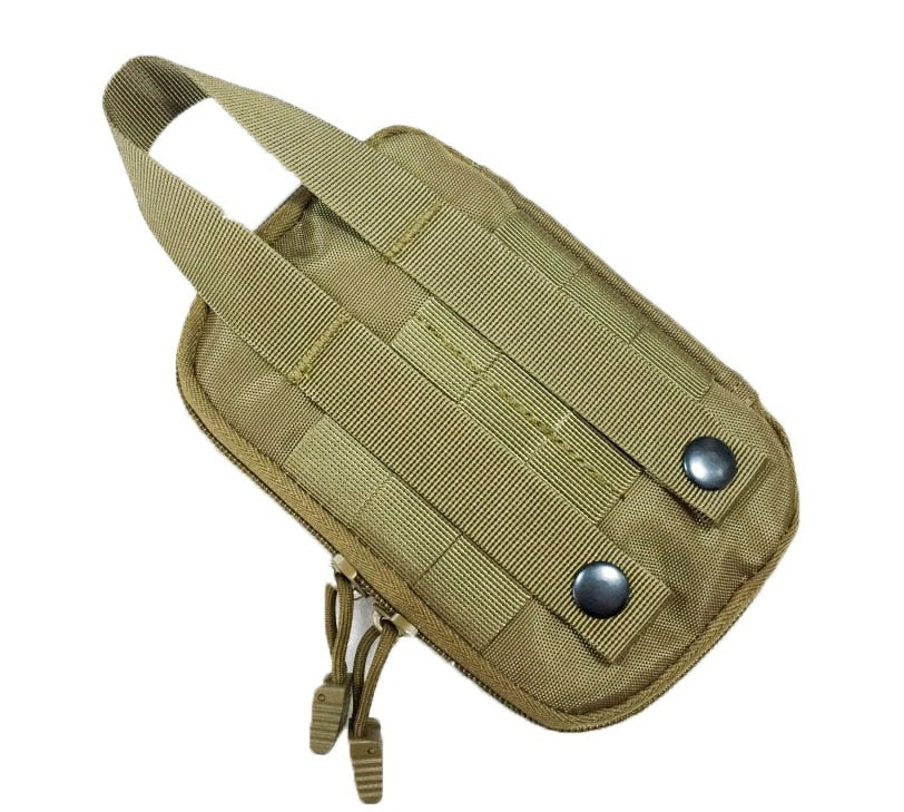 Outdoor Multifunctional EDC Accessory Bag Molle Undershirt Hanging Bag Casual Sports Organizer Phone Waist Bag